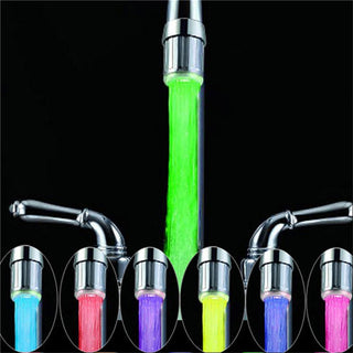 2018 LED Glow Water  Stream Light 7 Colors Changing