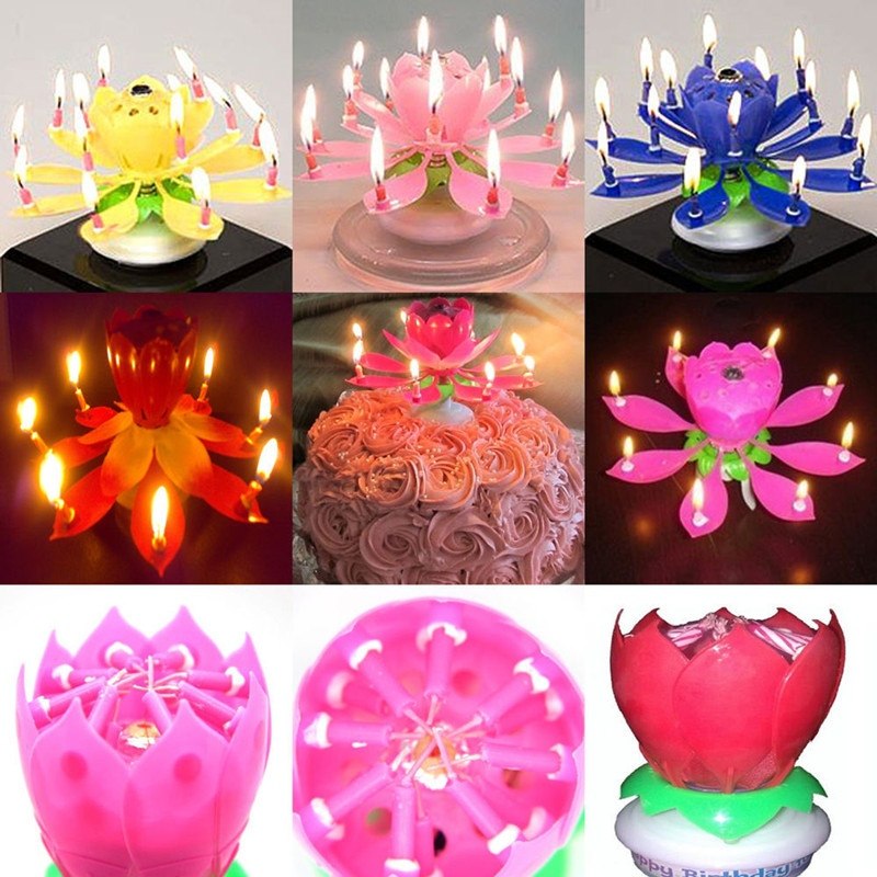 Colorful Birthday Candle Gift