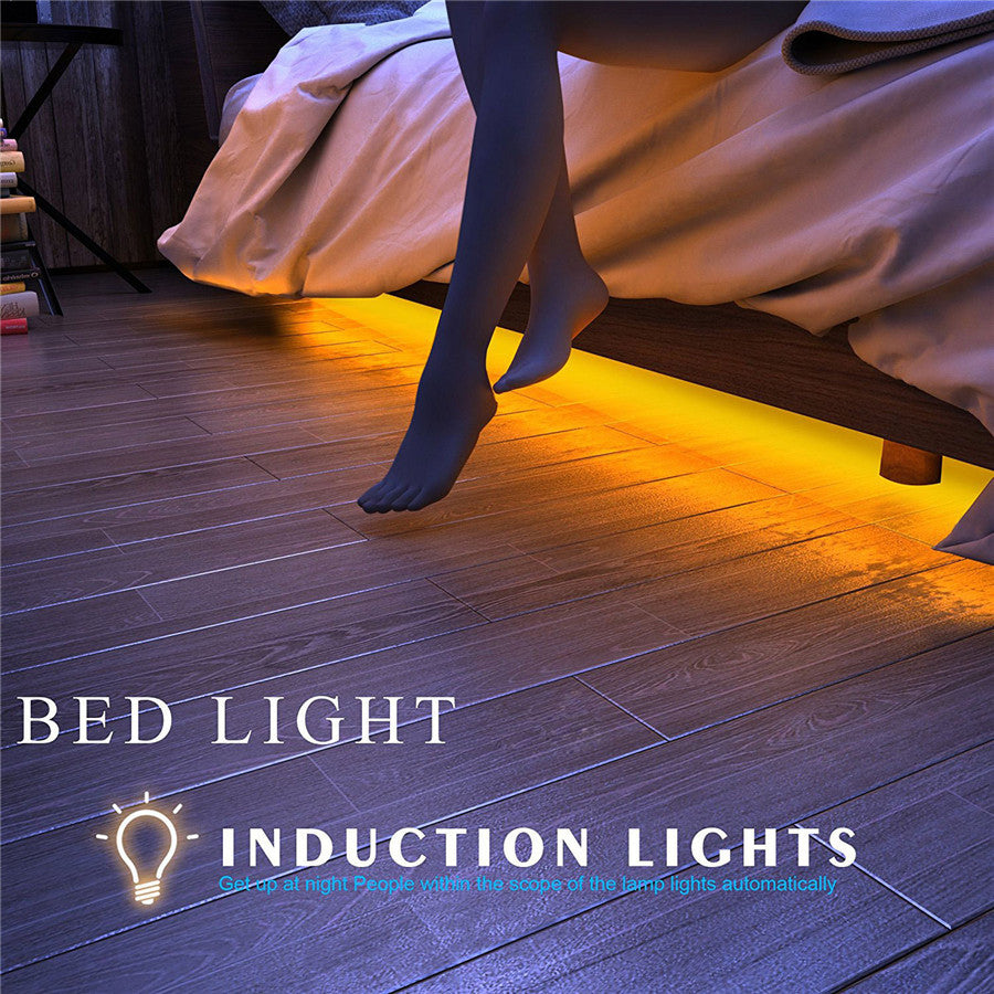 Flexible Motion Sensor  60 LED Strip Light Lamp