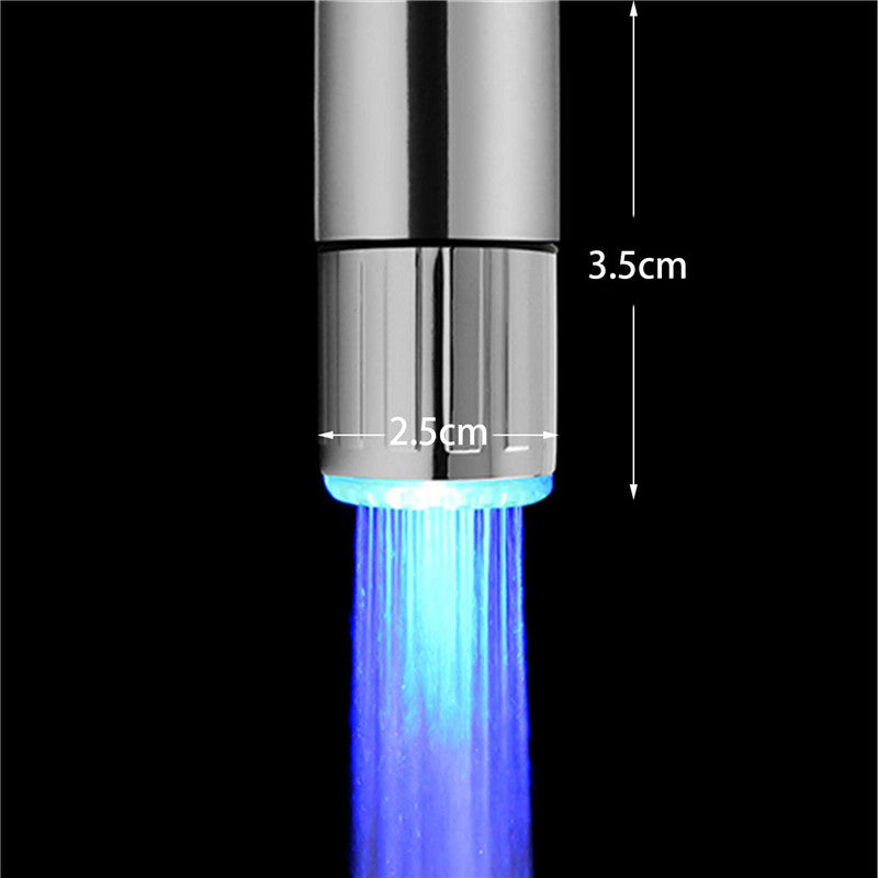 2018 LED Glow Water  Stream Light 7 Colors Changing